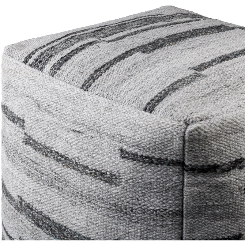 Casian Upholstered Pouf