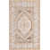 Oriental Machine Woven Polypropylene Indoor / Outdoor Area Rug in Natural