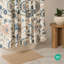 Rideaux de douche à imprimé floral-291913559