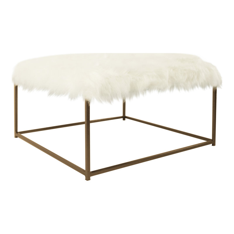 Paris 36" Wide Square Standard Ottoman