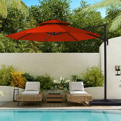 Parasol en porte-à-faux Pulk