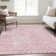 Premium Machine Washable Prisco Pink Rug