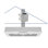Awoco 27.75 " W Stainless Steel 1000 CFM Ducted (Vented) Insert Range Hood with Mesh Filter