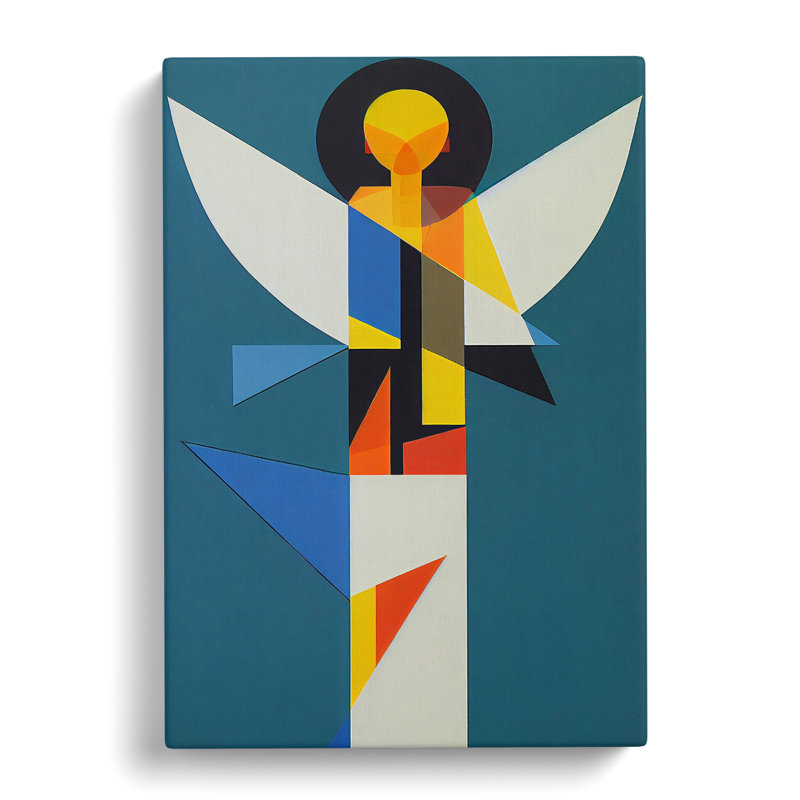 Angel Suprematism - Wrapped Canvas, 76cm H x 50cm W x 3cm D