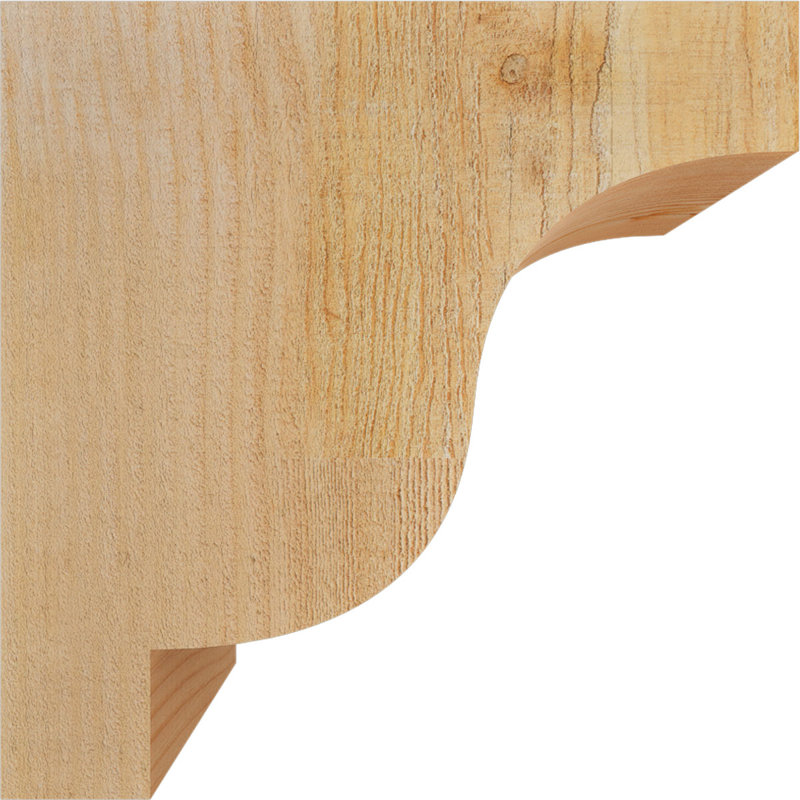 Newport Corbel, H 12 po x l 6 po x P 12 po, Sapin de Douglas, Sciage brut