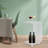 Tray Top Floor Shelf End Table with Storage