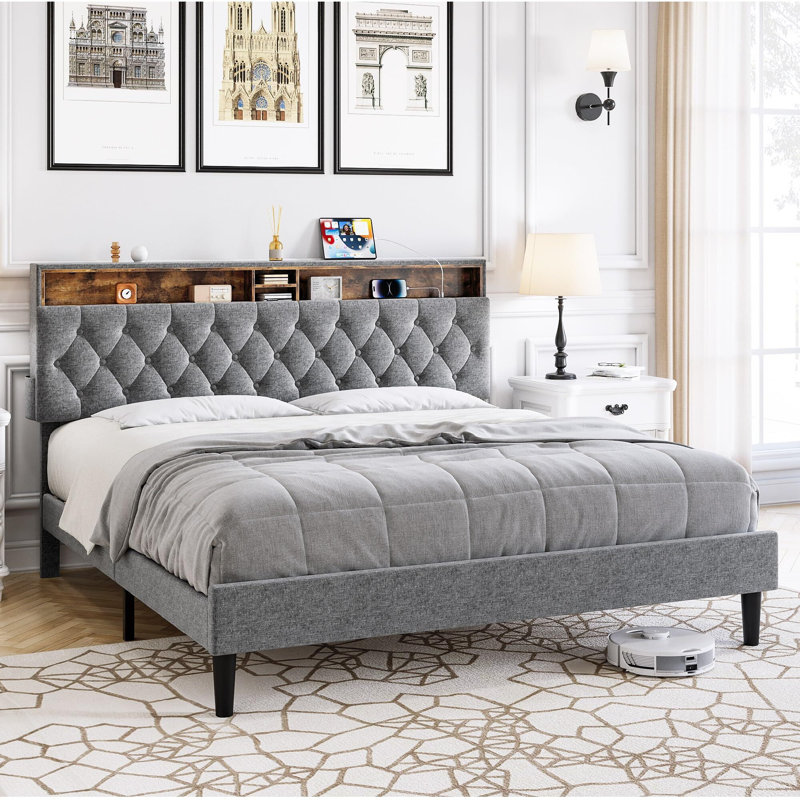 Amarri Upholstered Bed, Full / Double