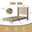Luxury Modern Wingback Corduroy Upholstered Bed-1784210643-1784210641