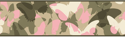 Bordure papillon Candice Olson pour enfants