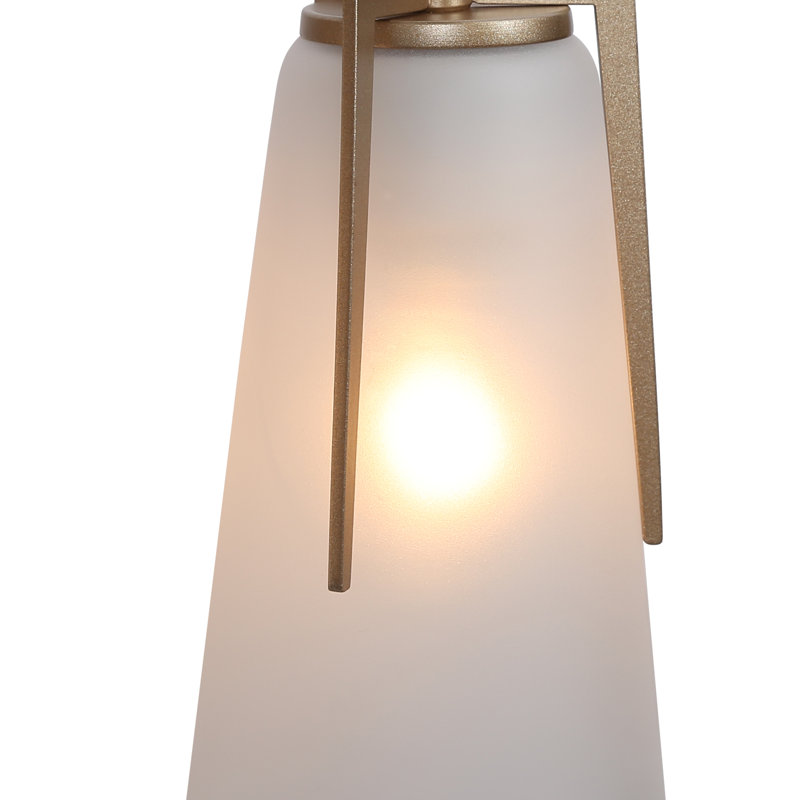 Nakaiah Dimmable Rose Gold Vanity Light, 2