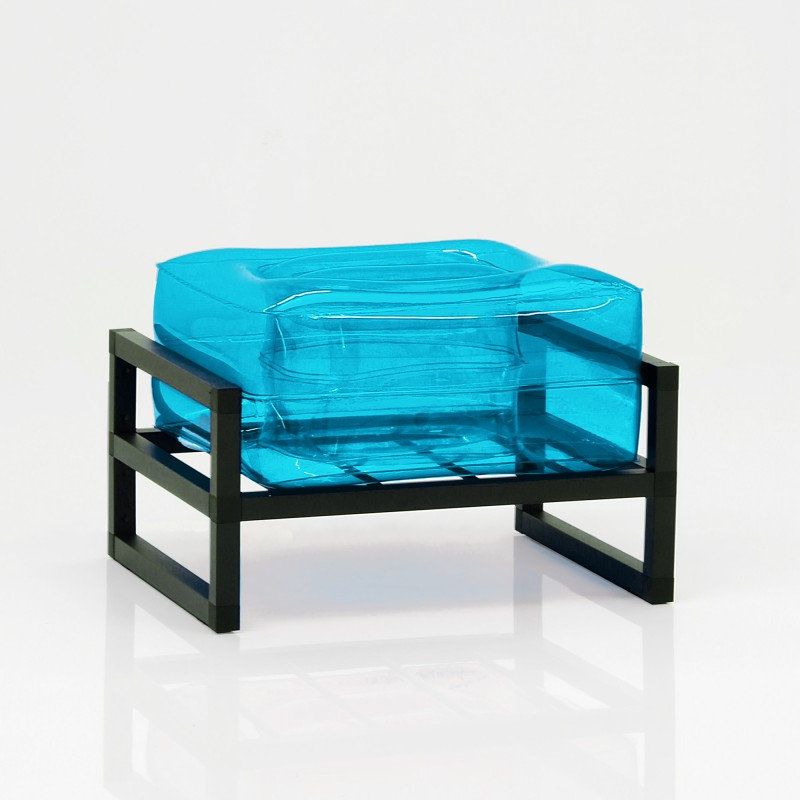 Yomi Outdoor Seat/Back Cushion, Blue