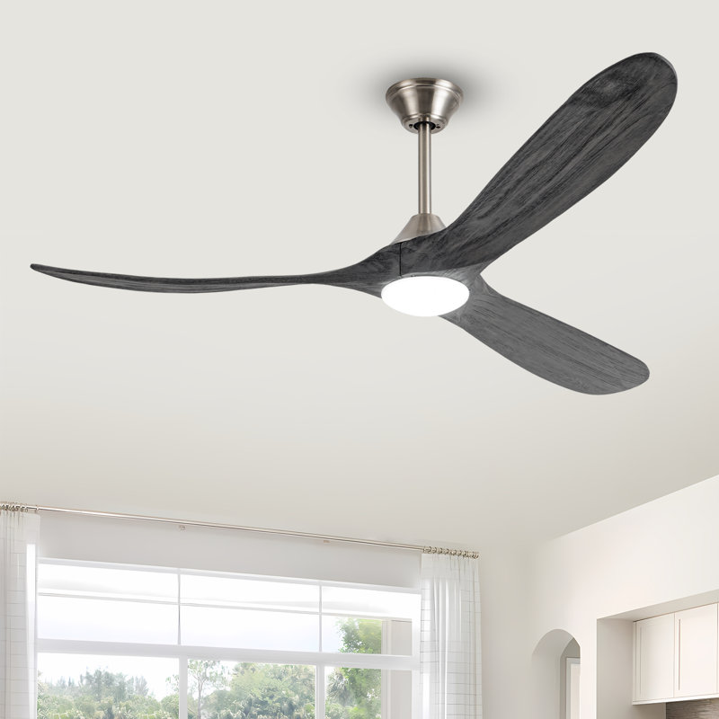 Christela Netrapal Ceiling Fan with LED Lights, 70"