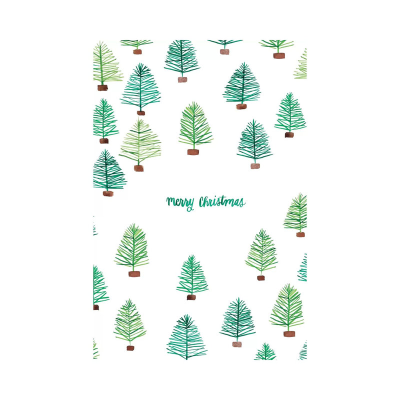 Oh Christmas Tree III by Amanda Mcgee - Wrapped Canvas Painting, 66.04cm H x 45.72cm W x 1.91cm D