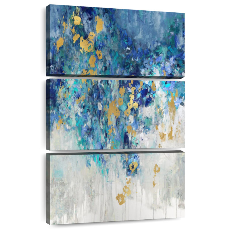Avery Cascading Blues II, H 57 po x l 36 po