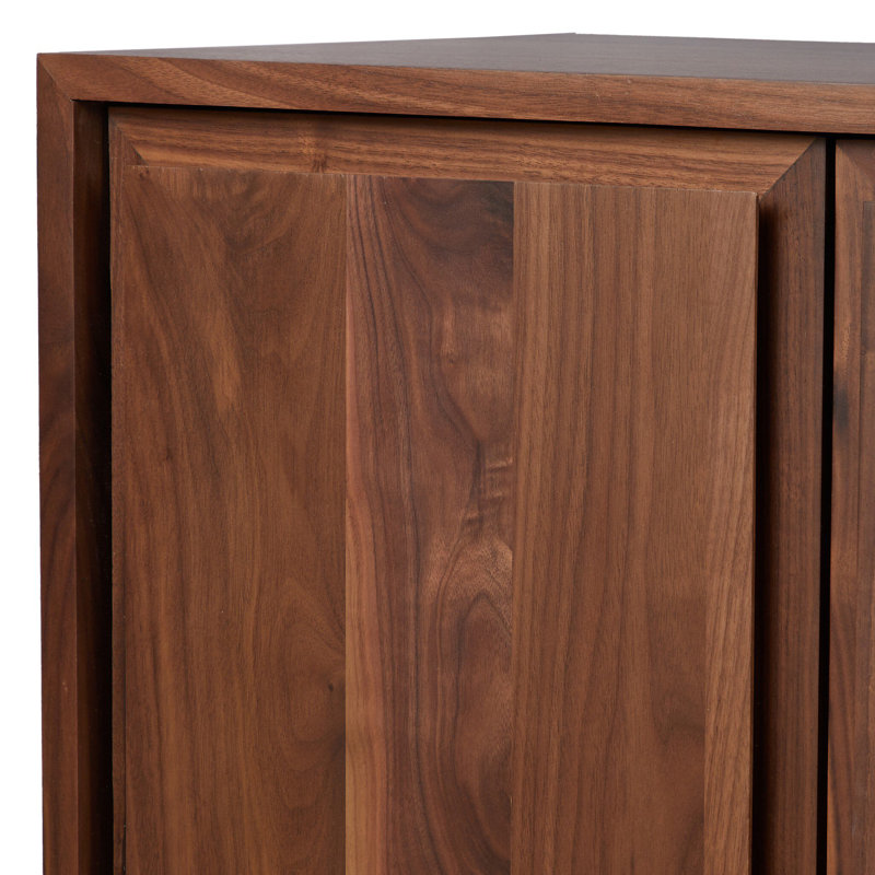 Stafford Media Console-Walnut Natural