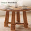 Walnut Solid Wood Base Dining Table