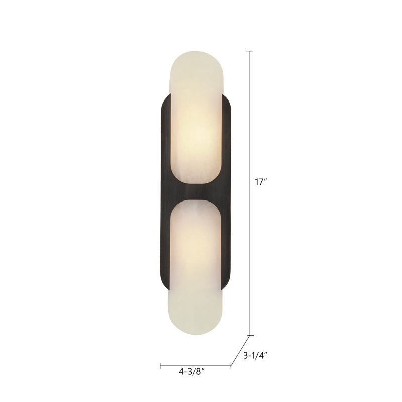 Odin 2 - Light Bath Sconce, Vintage Brass