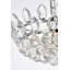 Luminaire suspendu bol unique à 3 lumières avec accents de cristal Abel-491017441-491017443