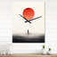 Horloge murale abstraite Serenity-99636464