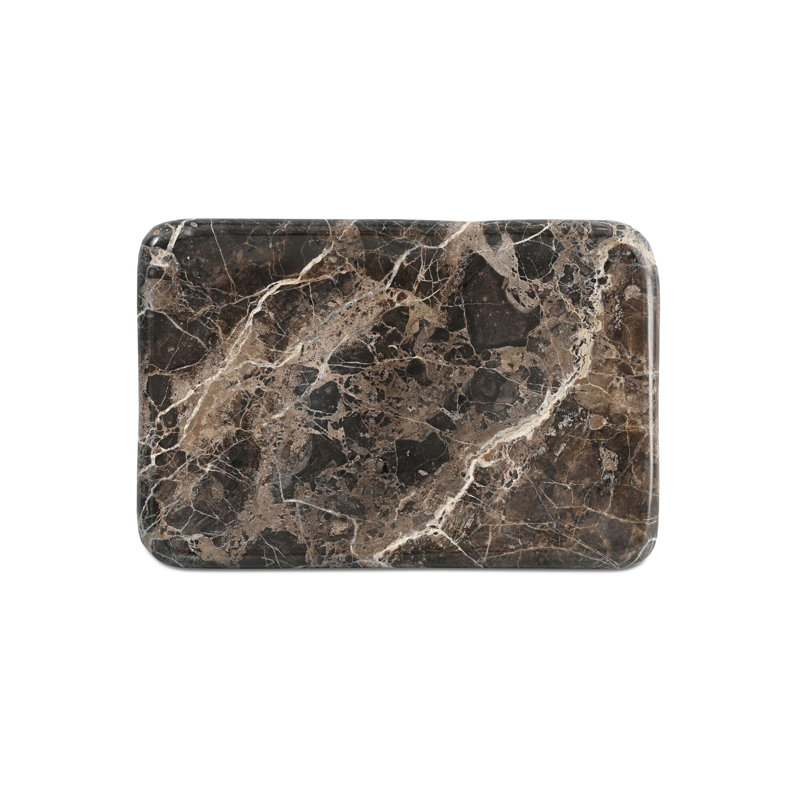 Petra Marble Catchall Voila Marble, Brown