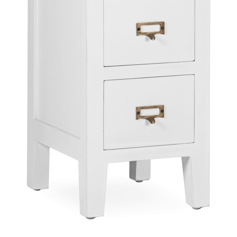 30cm W Solid Wood Bedside Table