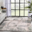 Tapis vert / crème Chimeng Kalia-65122535