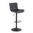 Swivel Adjustable Height Faux Leather Bar Stool-376865815