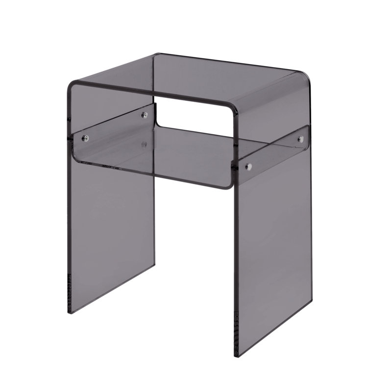 table de bout style traîneau, Gris