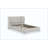 Boucle Bed Frame, Upholstered Cloud Bed Frame With Headboard, Solid Wood Legs And Slats, No Box Spring Needed-855453990