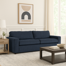Calian 3-Seater Polyester Fabric Couch