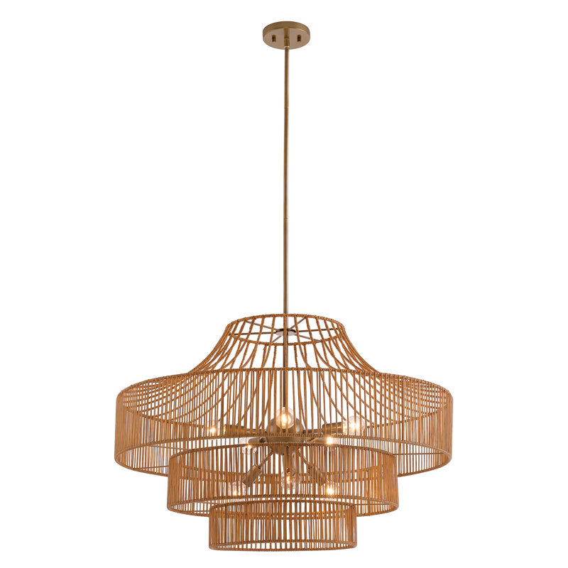 Lustre d'extérieur 8 lumières Hillside Emmit