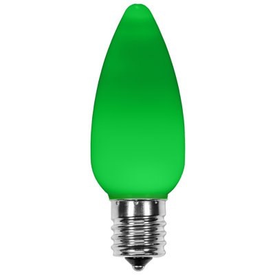 OptiCore LED Shatterproof C9 Smooth Christmas Light Replacement Bulbs
