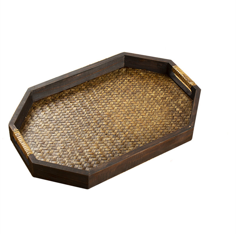 Caed Bamboo Tray, 1.97" H x 16.14" W x 10.63" D