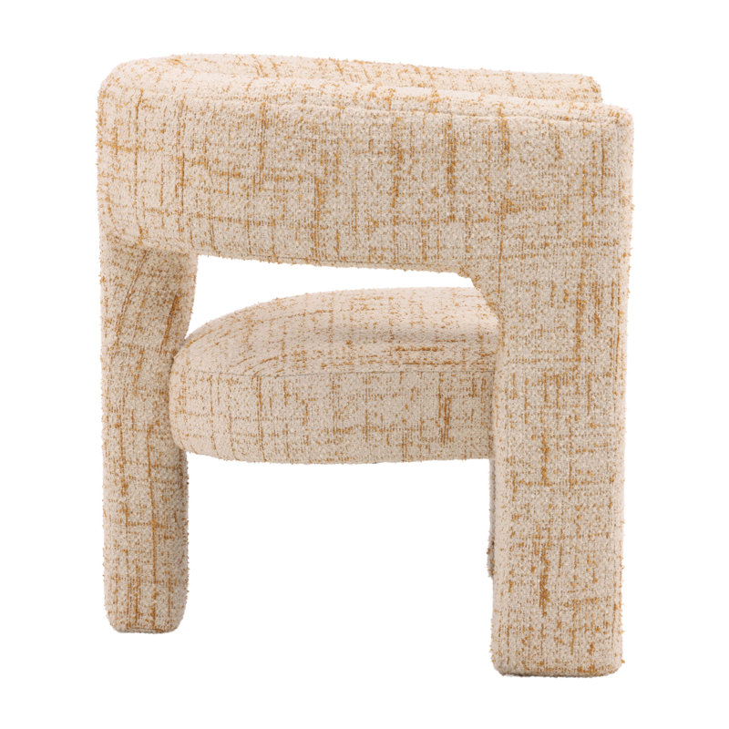 Bowie Upholstered Occasional Chair, Ginger