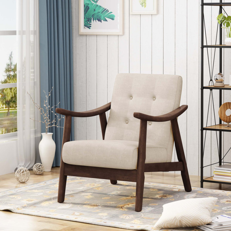 Chaise d'appoint Mid-Century