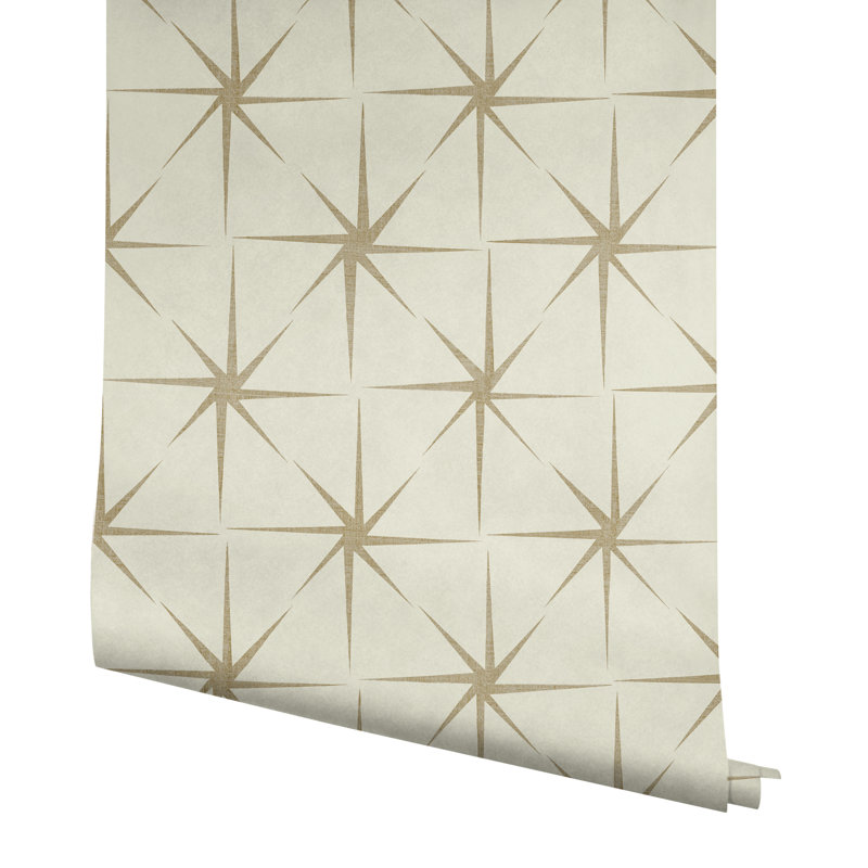 Rouleau de papier peint L 27 pi x l 27 po Accomac Evening Star, Lueur