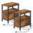 Artimon 24'' Tall 2 - Drawer End Table Set with Storage and Built-In Outlets-584841141