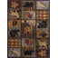 Tapis brun en polypropylène tissé à la machine Alers-26909136