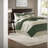 Luxurious 7-pc Faux Suede Bedding Sets, Polyester Comfort, Transitional Style For Home