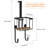 Over The Door/Wall Mount Ironing Board Hanger, Laundry Room Iron And Ironing Board Storage Holder-114627384