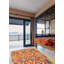 Tapis rouge unique 4 pi 9 po x 6 pi 6 po One-of-a-Kind