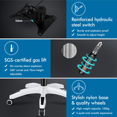 Office Chair with Headrest