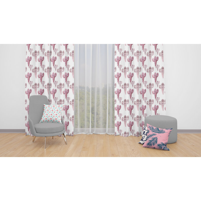 Semi Sheer Curtain