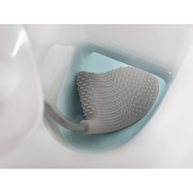 Flex™ Plus Toilet Brush with Storage Caddy - Gray
