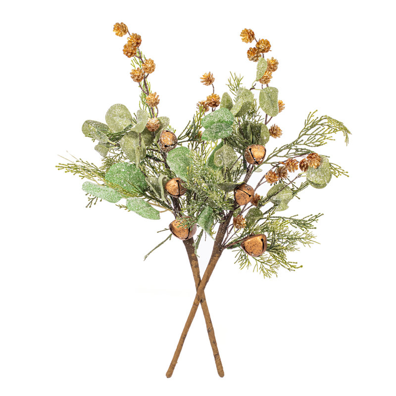 Ensemble de 2 branches de pin artificielles