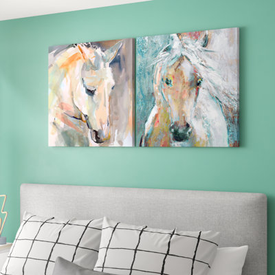 Beautiful Contemplation - ensemble de 2 reproductions sur toiles tendues