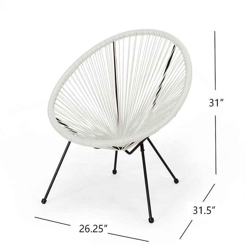 Chaise Anson (ensemble de 2) - Blanc
