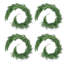 108 " Mixed Greenery Garland