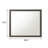 Mirror, Weathered Gray