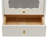 2-Tier Nightstand with Drawer & Open Shelf, Rubberwood Bedside-1003915725